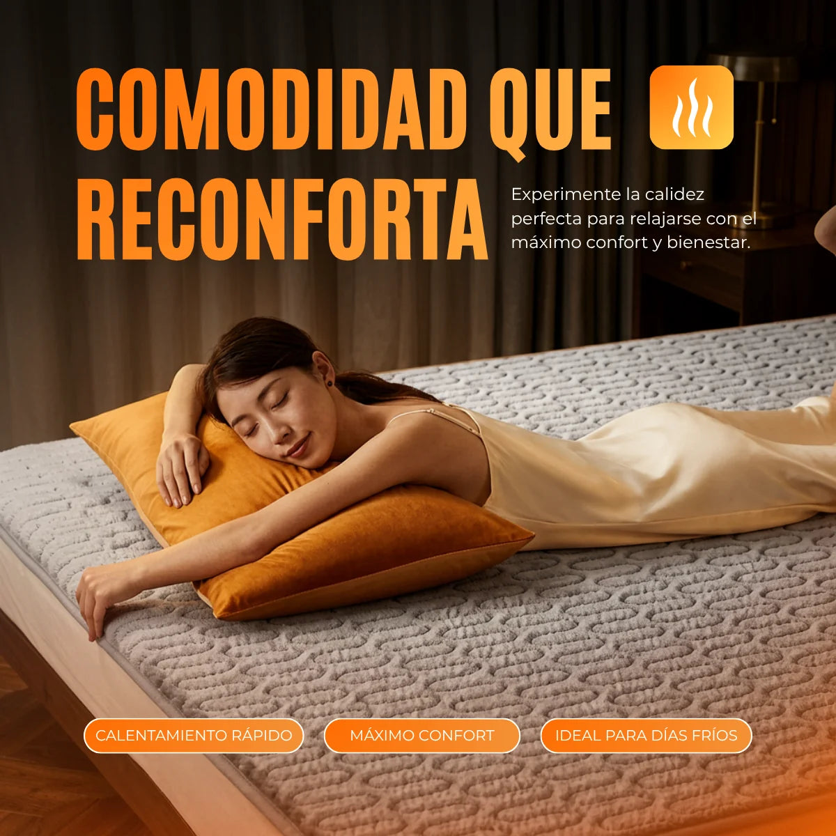 Manta Eléctrica Calefactora - PRODUCTO EN TENDENCIA | 50% DE DESCUENTO