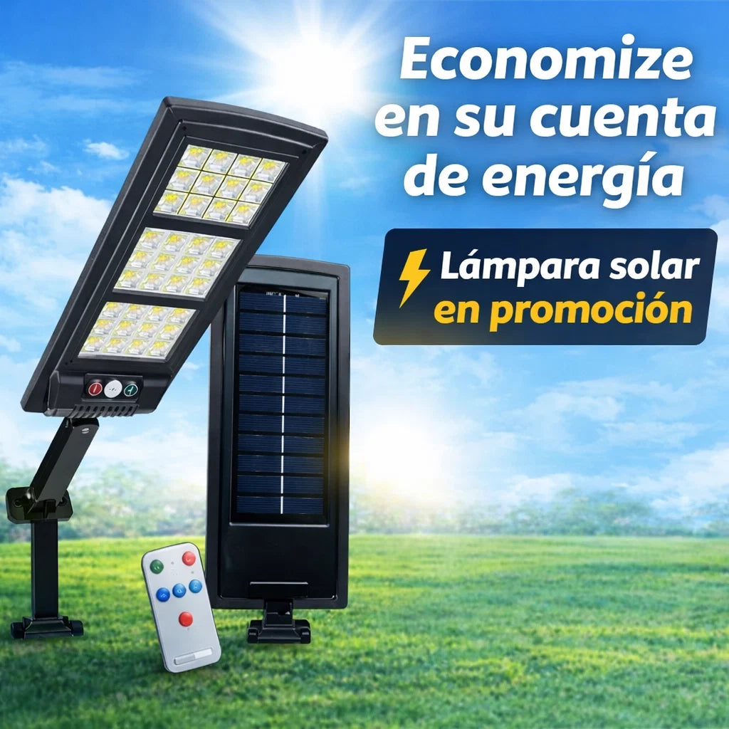 🔥 AHORRA HASTA 72% DE ENERGÍA - SUNLIGHT - Foco Mini Solar Para Exteriores
